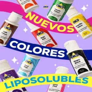 Colorantes Liposolubles ENCO 35 ml – Varios Colores