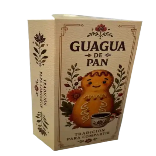 Caja Para Guaguas De Pan Sin Acetato | Repostería Quito Caja para guaguas de pan sin acetato