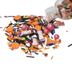 Sprinkles para Halloween para decorar postres
